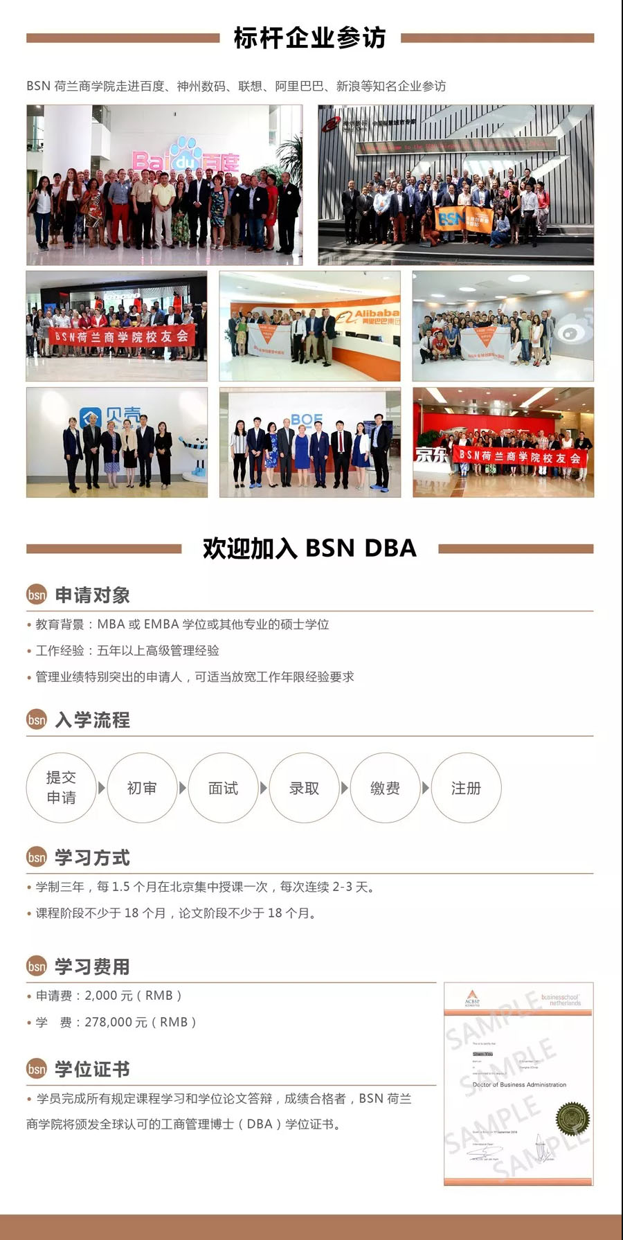 BSN荷兰商学院DBA招生简章06